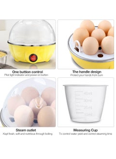 Generic Kitchen multifunctional double-layer egg steamer: transparent lid, simple operation, multi-purpose in one machine, a good helper for healthy cooking  - Image 2