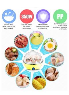 Generic Kitchen multifunctional double-layer egg steamer: transparent lid, simple operation, multi-purpose in one machine, a good helper for healthy cooking  - Image 4