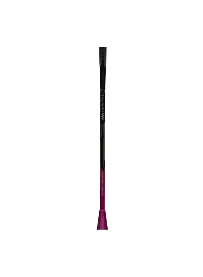 Li-Ning Li-Ning G-Force X5 79G Carbon Fibre Badminton Racket Unstrung with Free Full Cover White/Gold/Blue - Image 2