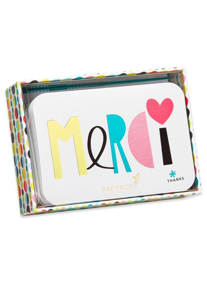 بابيرس بطاقات الشكر مع مظاريف، شكرًا (14 عددًا) - Image 5