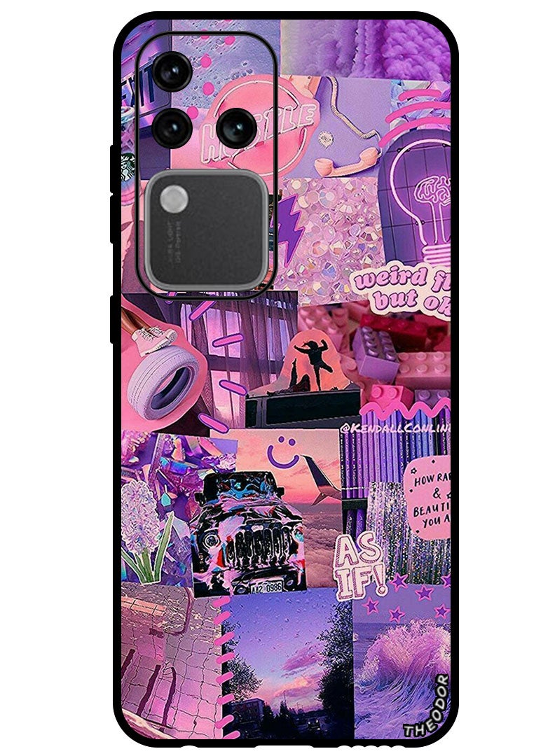 Theodor Protective Case Anti Scratch Shock Proof Bumper Cover For Vivo S18 Pro Wired Flex But Ok - Image 1