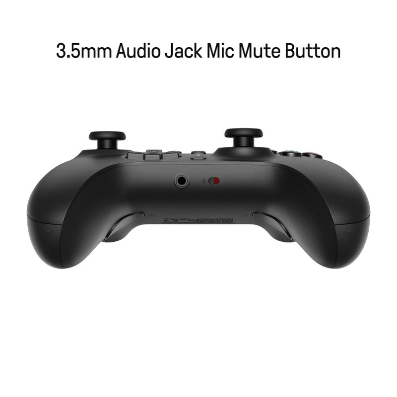 8Bitdo Ultimate Wired Controller for Xbox Series X|S, Xbox One and Windows, Hall Effect Joystick Update, PC Gaming Gamepad with Back Buttons, Trigger Vibration - Officially Licensed (White) - Image 2