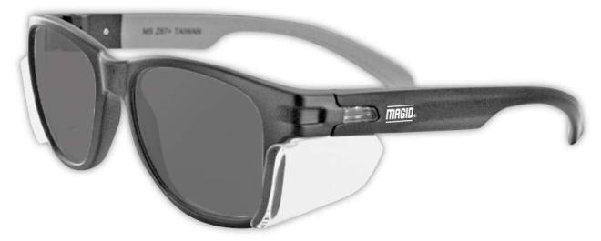 Magid Glove & Safety نظارات السلامة الأيقونية MAGID Y50 معيار ANSI Z87 حماية من الأشعة فوق البنفسجية وطلاء مضاد للضباب الفاخر 1 زوج Y50BKAFGY 1 - Image 1