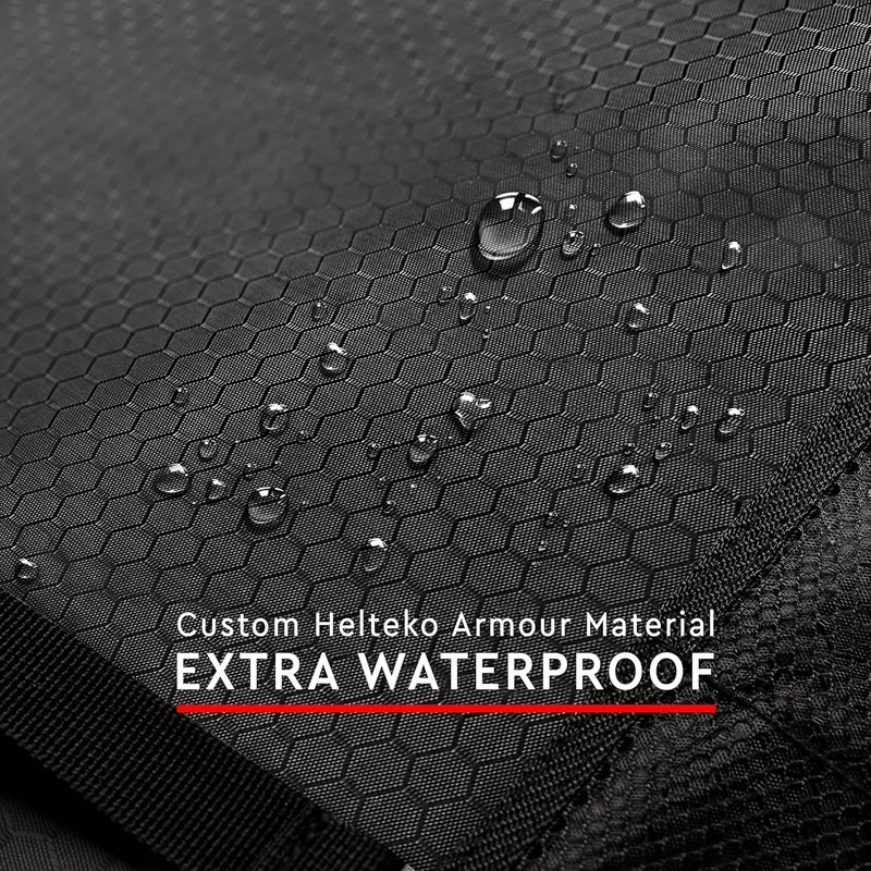 Helteko Back Seat Protector for Car 2 Pack Premium Kick Mats for Kids Extra Large Car Seat Cover for Backseat with Mesh Pockets Waterproof Dirt  Mud Protection Travel Accessories - Image 2