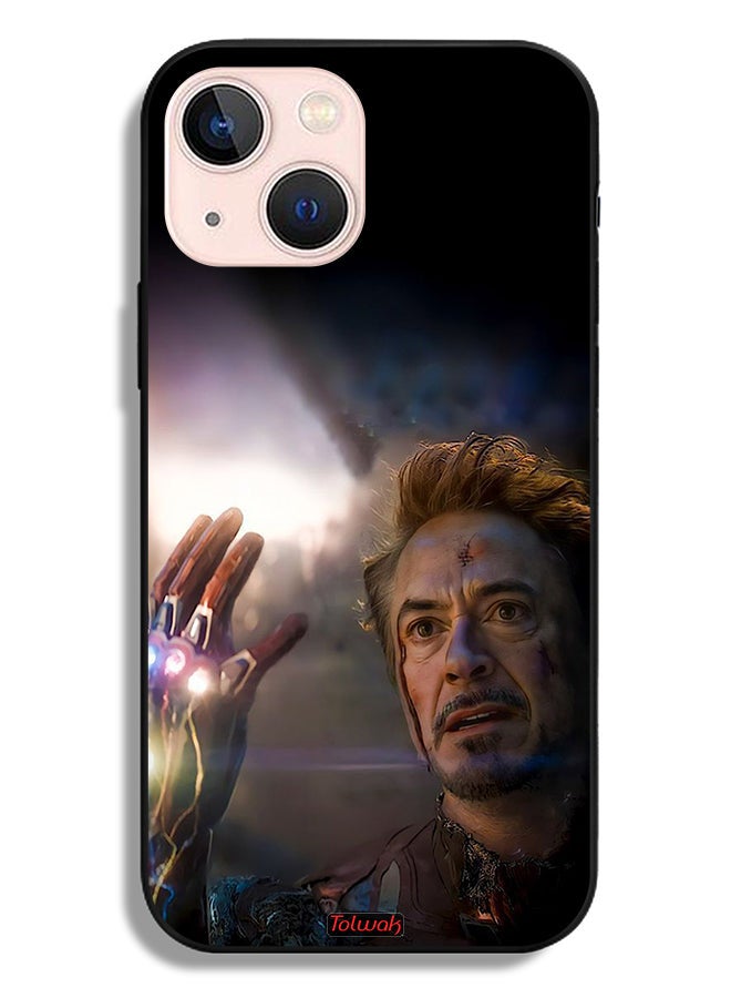 Tolwak Apple iPhone 13 mini Protective Case I Am Iron Man - Image 2
