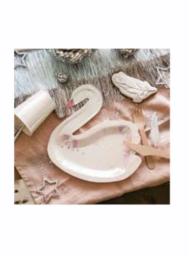 Meri Meri Swan Plates