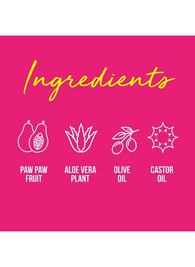 Dr.PAWPAW Scrub & Nourish Lip Scrub and Balm Duo with Papaya, Aloe Vera and Olive Oil, 100% Natural Two Step Treatment (50 ml) - Image 3