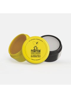 Dr.PAWPAW Dr.PAWPAW Scrub & Nourish Lip Scrub and Balm Duo with Papaya, Aloe Vera and Olive Oil, 100% Natural Two Step Treatment (50 ml)  - Image 2
