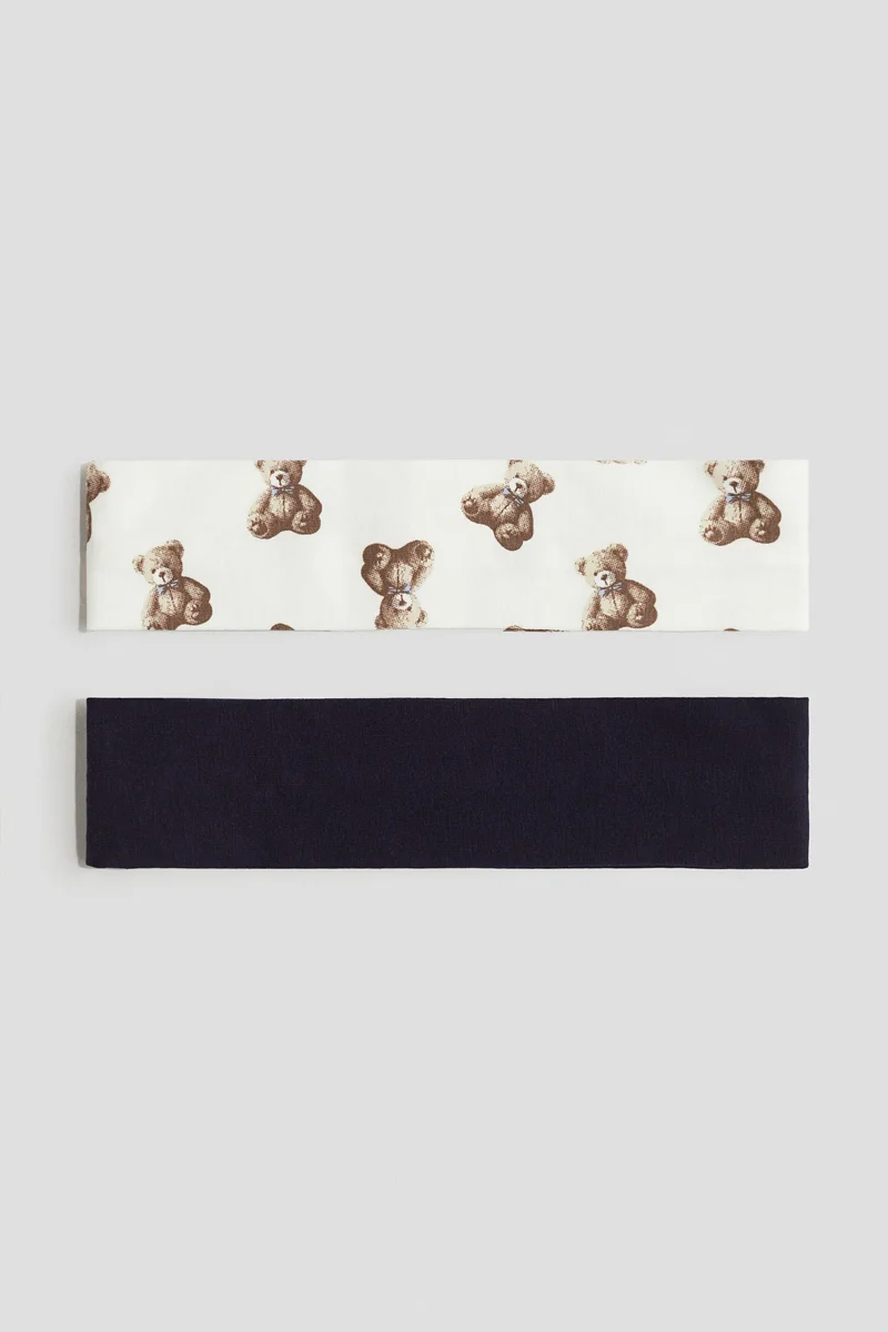H&M 2-pack jersey hairbands