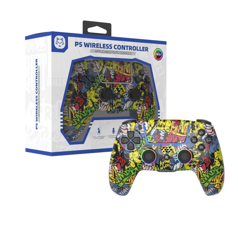 PS5 Bluetooth Gamepad with Hall Trigger, RGB Lighting and Built-in Microphone - Image 4
