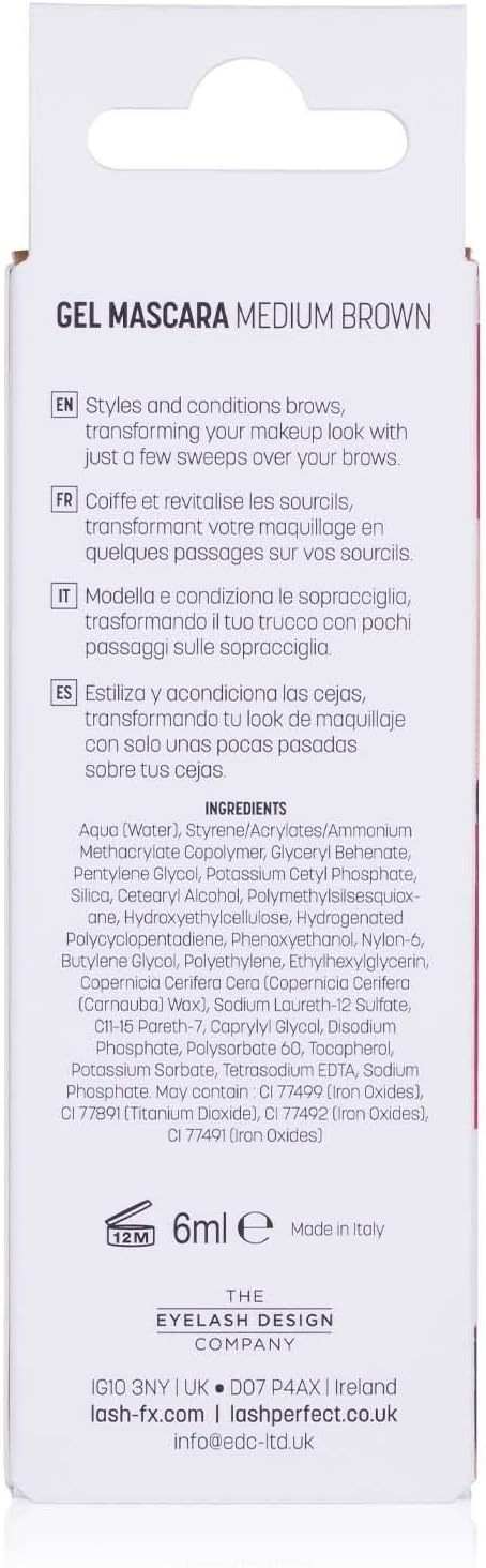 Brow Fx Brow Gel Mascara Dark Brown 6ml Brow FX