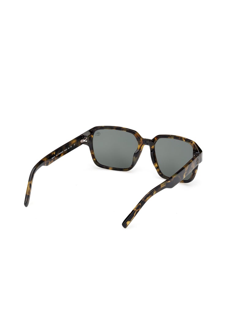 TIMBERLAND FULL RIM MALE SQUARE YELLOW ACETATE SUNGLASSES - Image 5