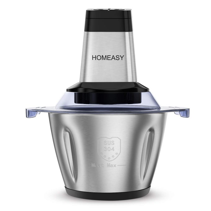 FOOD PROCESSOR MEAT GRINDER 25L MEAT BLENDERS FOOD CHOPPER FOR MEAT VEGETABLES FRUITS AND NUTS FOOD GRINDER STAINLESS STEEL BOWL 500W 3 SPEED