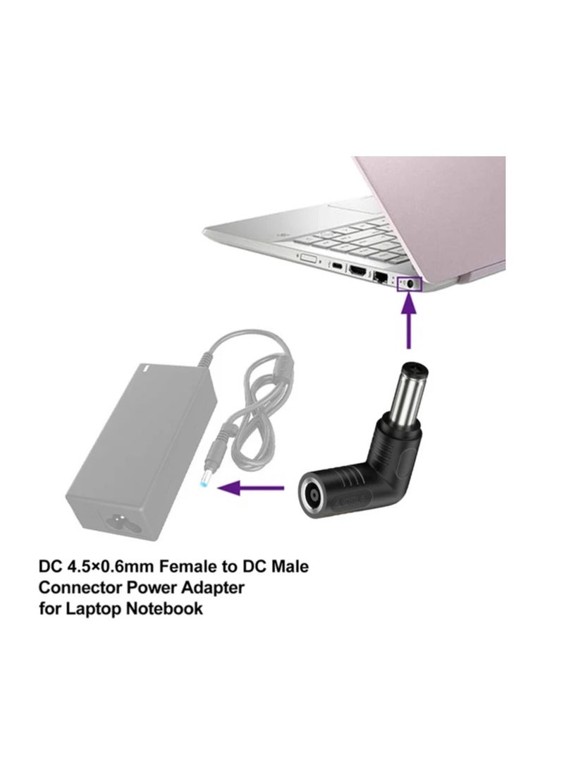 Terabyte 240W DC 4506 Female to DC 5521 Male Connector Laptop Power Adapter - Image 2