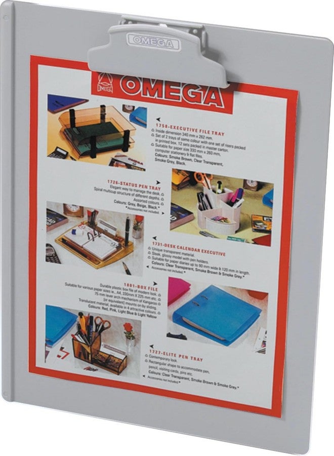 OMEGA 1710 Deluxe Clip Board Exam Pad/Writing Pad Pack of 2 - Image 1