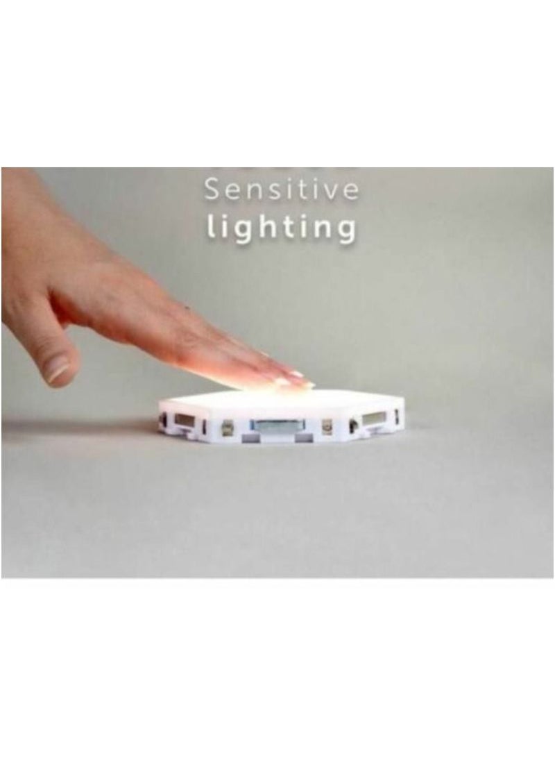 ACLIX 6-Piece Hexagon Wall Light with Remote Multicolour - Image 2