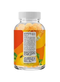 Phytoral Natural Vitamin C Gummies For Adults High Potency Vitamin C Immune Support Gummies Ascorbic Acid Chewable Vitamin C Gummies Immune Booster For Adults With Anti Aging Brain Vitamins Supplements  - Image 3