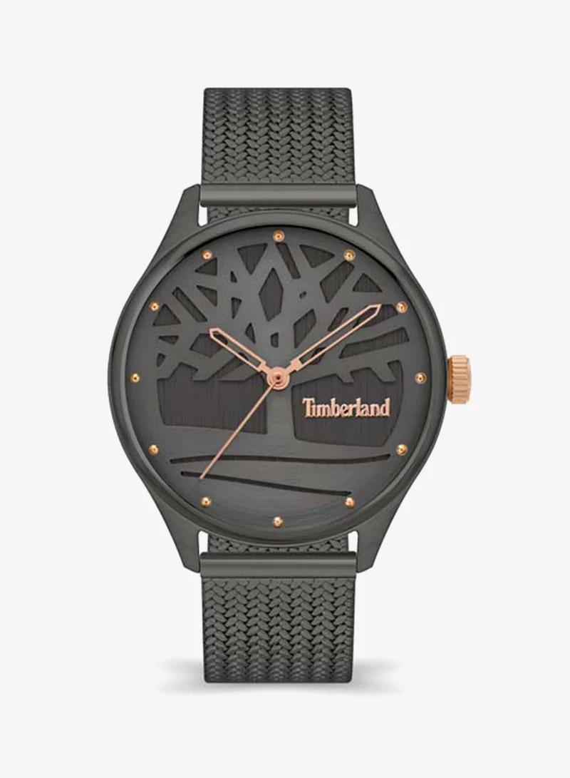 Timberland Henniker 2 Gunmetal Dial Stainless Steel Bracelet Analog Watch for Men