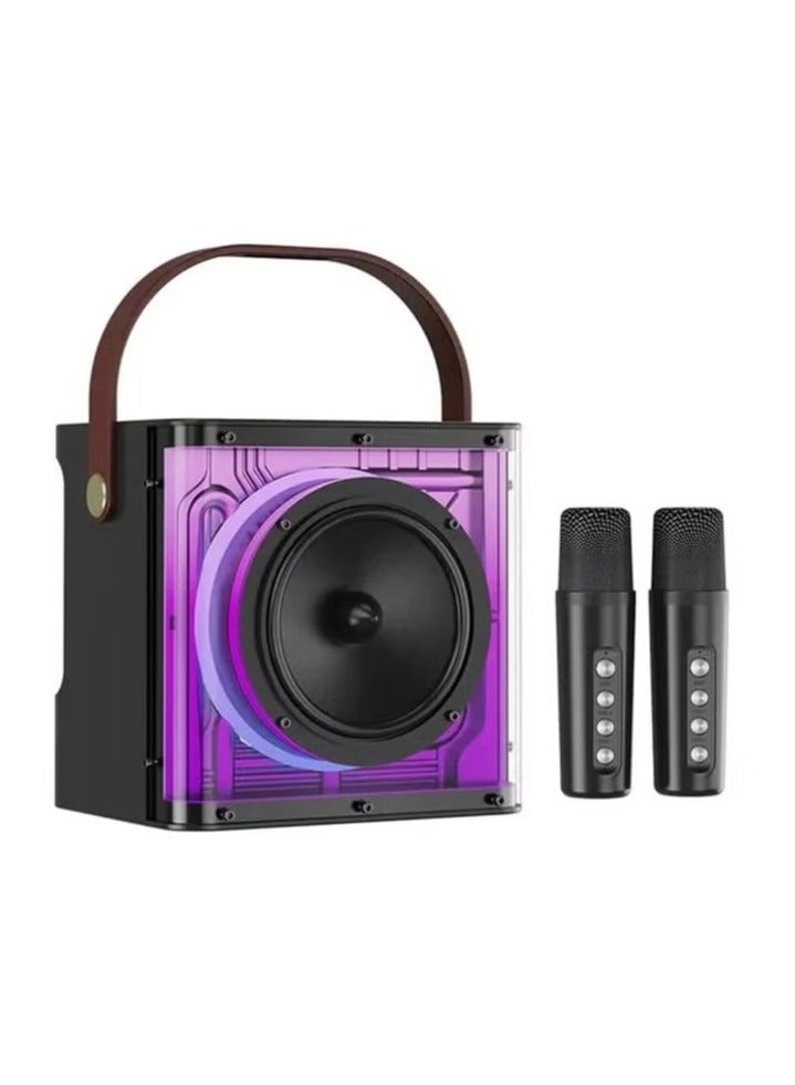 سمارت بيري مكبر صوت كاريوكي M23 PLUS RGB بتقنية البلوتوث - Image 1