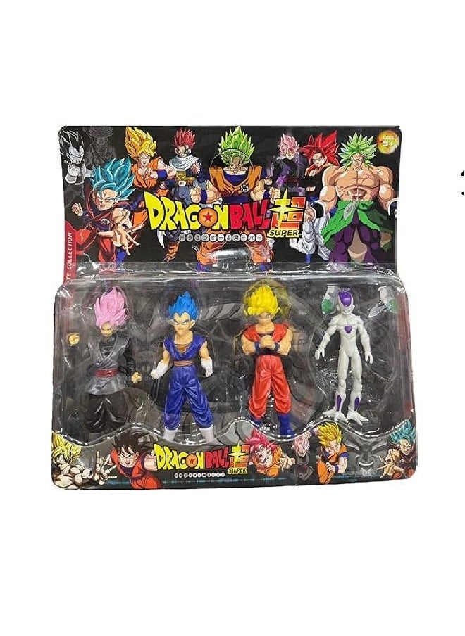 Generic - Dragonn Ball Z Action Figures Set| Anime Action Figures | Aesthetic Home Decor | Unique Gifts |Ultra Instinct | Collectible Office Desk, Cake & Car Accessories | Home Decor Items 5 - Image 1