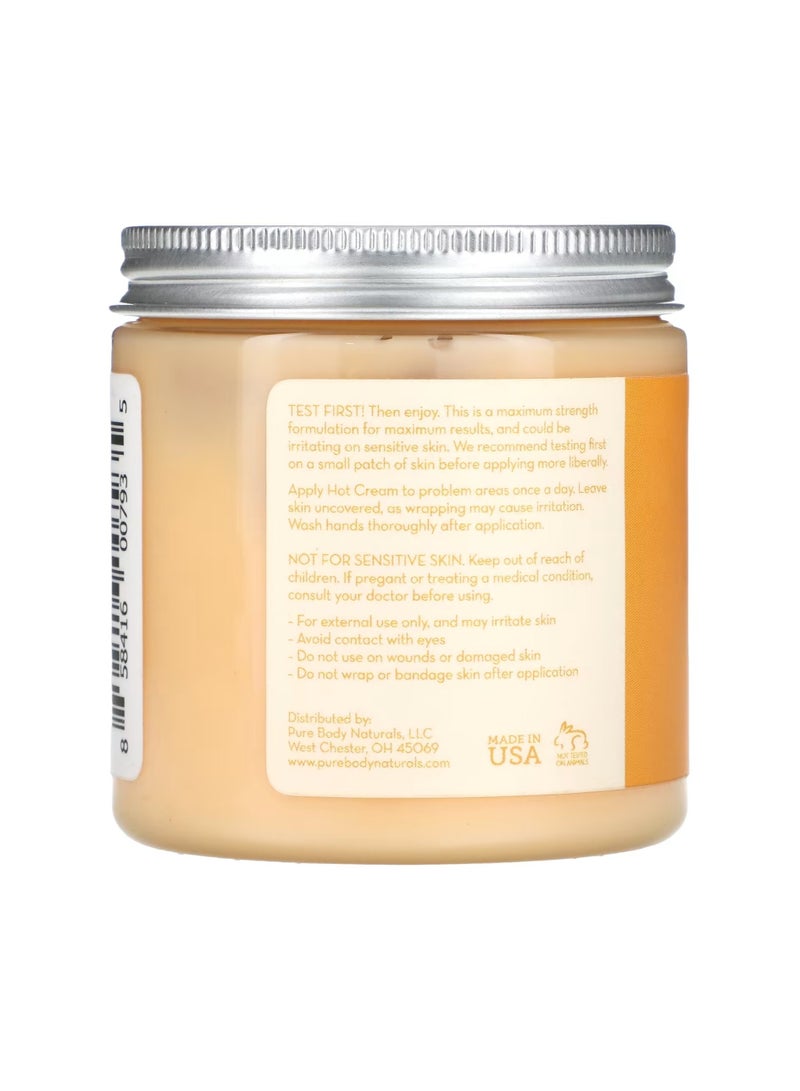 بيور بدي ناتشورالز كريم دافئ بقوة فائقة،لمحاربة السيلوليت والإسترخاء العميق للعضلات ,8.8 أونصة (250 جم) - Image 2