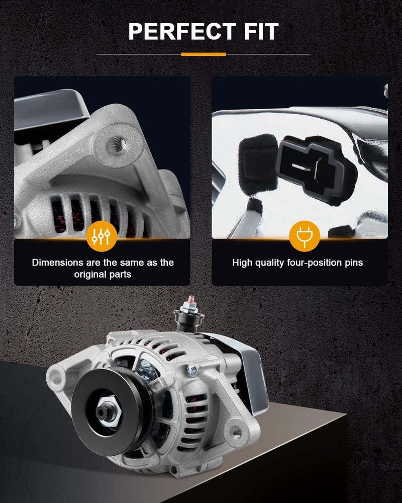 ROADFAR بديل مولد سلك واحد صغير لجنرال موتورز 1 سلك SBC BBC لسباق شيفروليه 87-92 كروم 12180-SEN, 1-2119-11ND - Image 5