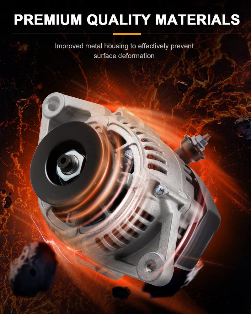 ROADFAR بديل مولد سلك واحد صغير لجنرال موتورز 1 سلك SBC BBC لسباق شيفروليه 87-92 كروم 12180-SEN, 1-2119-11ND - Image 2