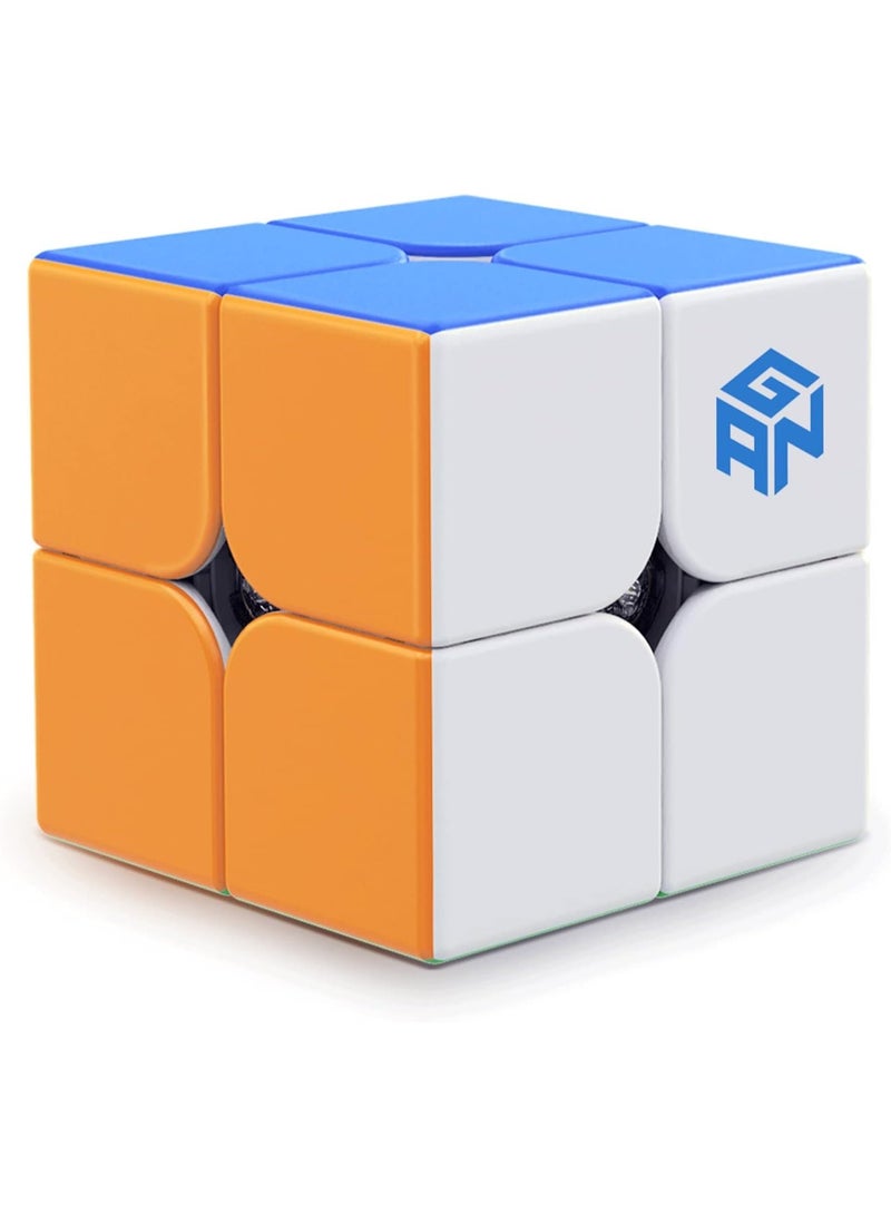 جانكيوب مكعب السرعة GAN 251 V2، مكعب غان الصغير 2×2×2، لعبة لغز سحرية بحجم 51 مم للمبتدئين (بدون ملصقات) - Image 1