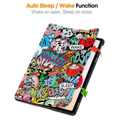 ProElite Case Cover for OnePlus Pad Go 2 12.1 inch Case, Slim Trifold Flip case Cover for OnePlus Pad Go 2 12.1 inch Tablet [Auto Sleep Wake Feature], Hippy - Image 2