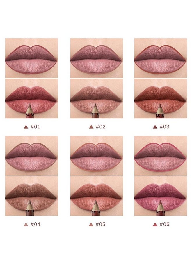 12 Pcs Natural Nude Brown Beige Colors Lip Liner Lipstick Pencils Set For Daily Makeupeasy To Apply & Removewaterproof (B) - pzsku/Z082C32D75C26C2E8EB23Z/45/_/1707975251/c595734b-ec34-461a-ae88-9f69d6fc9c01