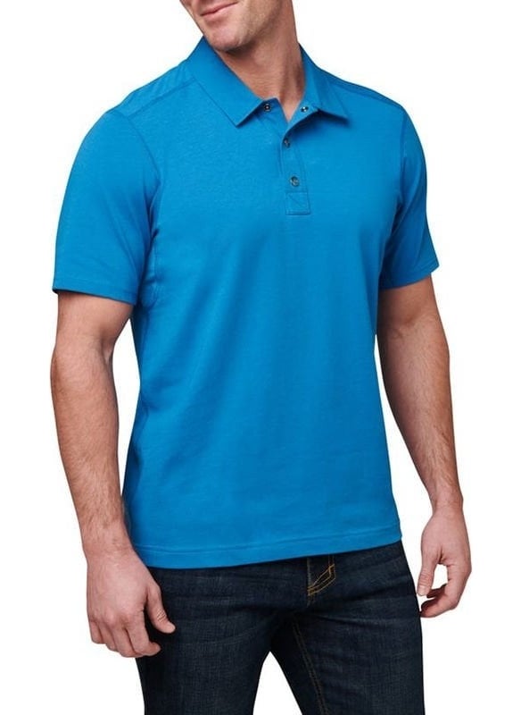 5.11 Archer S/s Polo 2.0 Short Sleeve Black T-Shirt  - Image 2