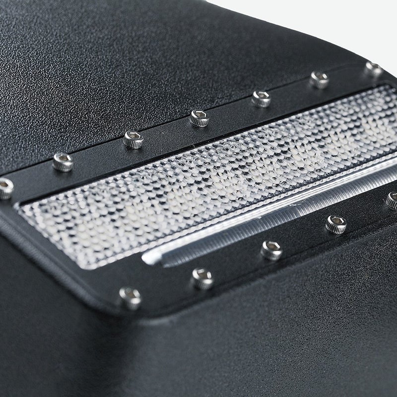Xprite مرآة جانبية LED عدسة مدخنة من Xprite مع أضواء بقعة بيضاء وأضواء إشارة انعطاف كهرمانية متوافقة مع جيب رانجلر JK JKU من 2007-2018 - Image 5