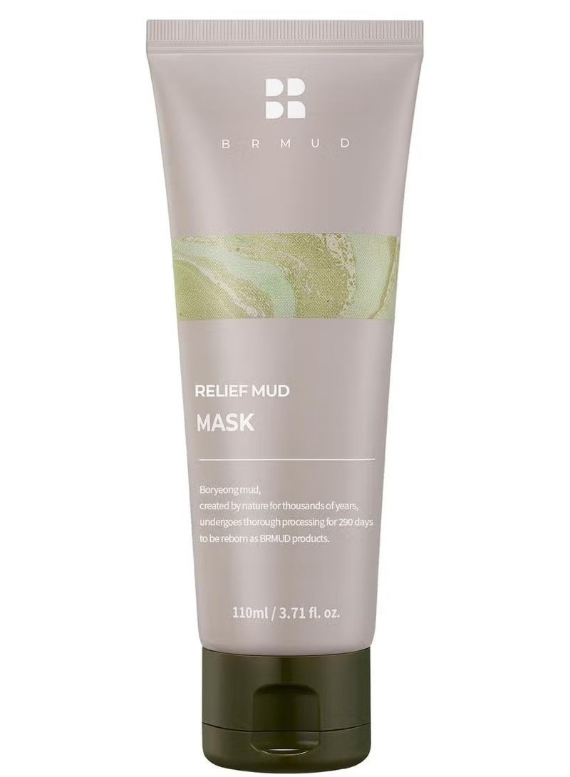 قناع الطين الإغاثة 110 مل ، قناع رطب المسام العميقة ورطب الوجه ، العناية بالبشرة - Image 1