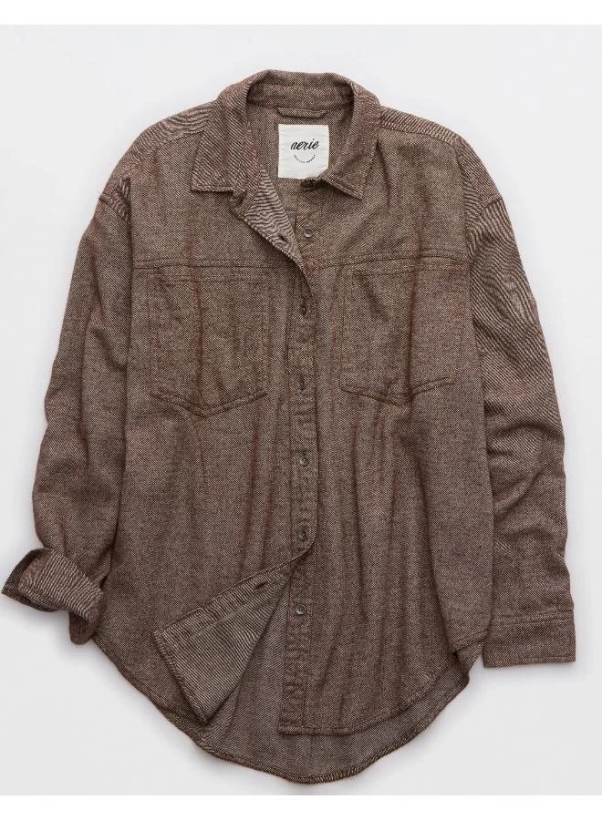 Aerie Aerie Anytime Fave Twill Shirt
