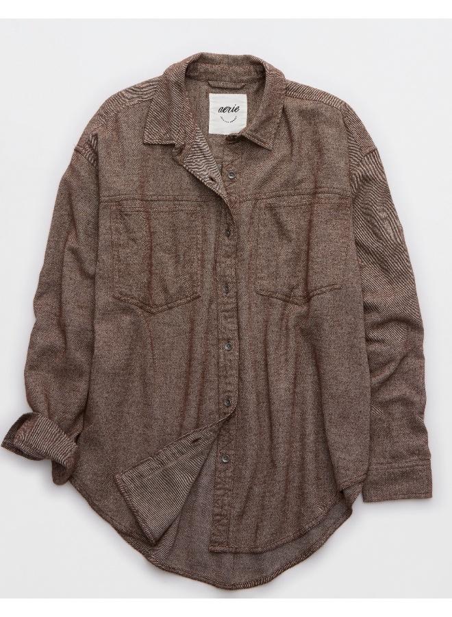 Aerie Anytime Fave Twill Shirt - Image 3