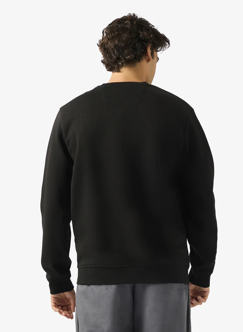 GUESS Crew Neck Basic Sweatshirt