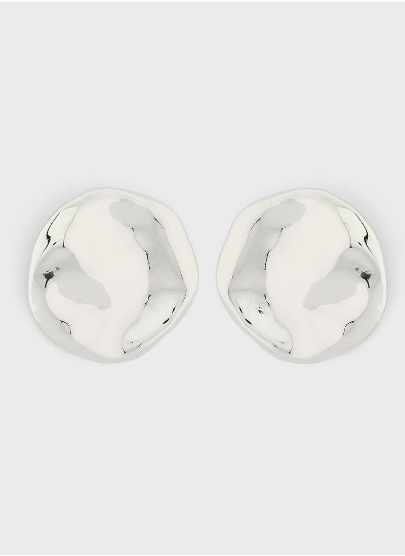 ELLA Molten Stud Earrings  - Image 1