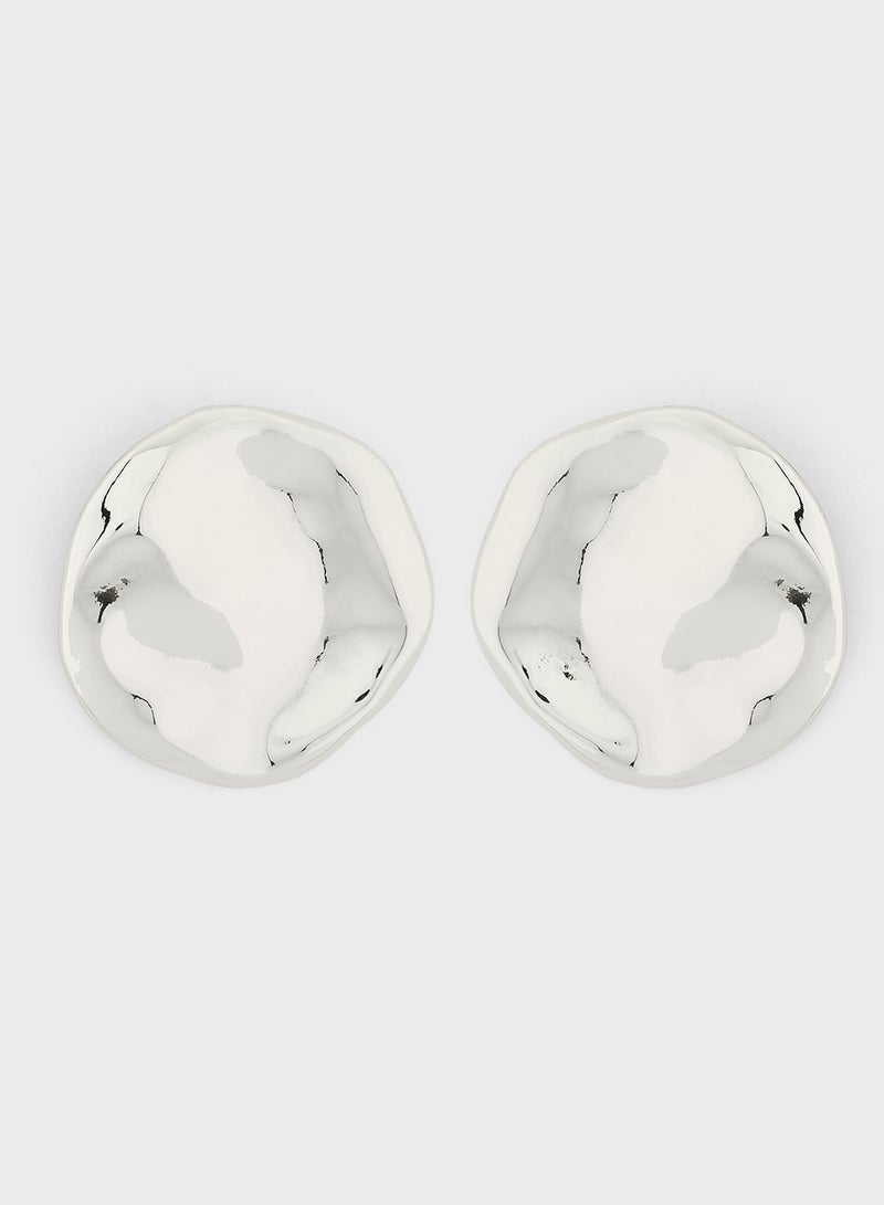 ELLA Molten Stud Earrings  - Image 1