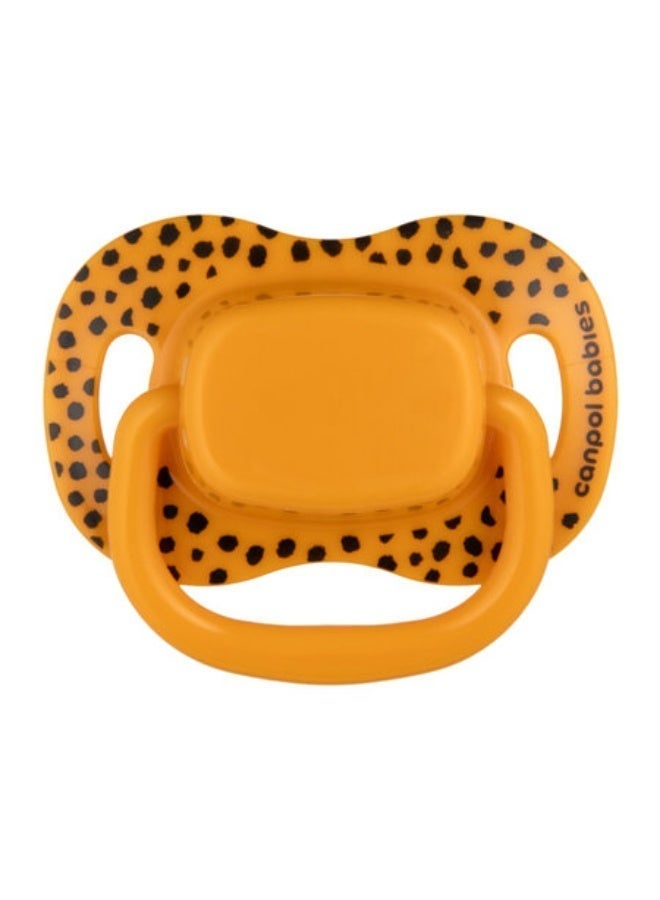 Canpol babies Silicone Symmetrical Soother 0-6m BabiesBoo orange 2 psc - Image 3