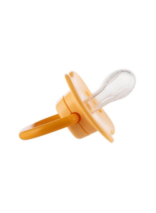 Canpol babies Silicone Symmetrical Soother 0-6m BabiesBoo orange 2 psc - Image 4