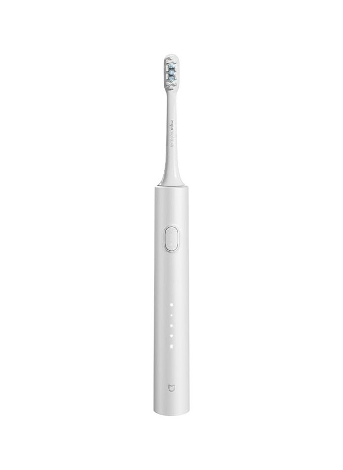 Xiaomi - Xiaomi Electric Toothbrush T302 with 4 Cleaning Modes and Replacement Heads - Silver Gray - Image 1