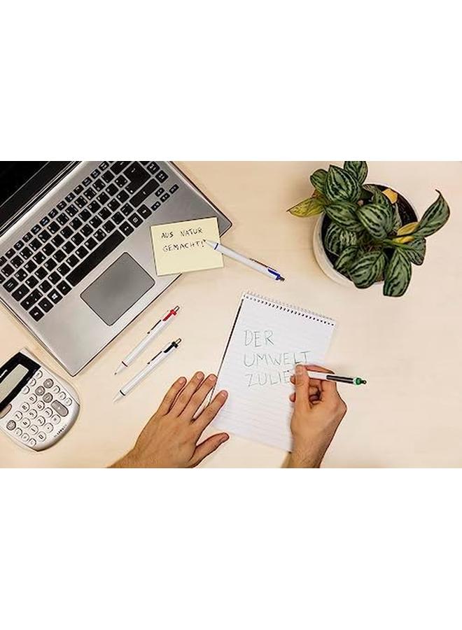 Schneider Slider Xite Xb Extra Broad Ballpoint Pen Refillable Plus Retractable 1.4 Mm White Barrel W Blue Accents Blue Ink Box Of 10 Pens 133203 - Image 4