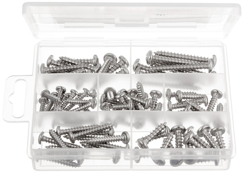 Homepak 41955 Pan Head Phillips Sheet Metal Screws 6 Inch No Color 6 Count - Image 2
