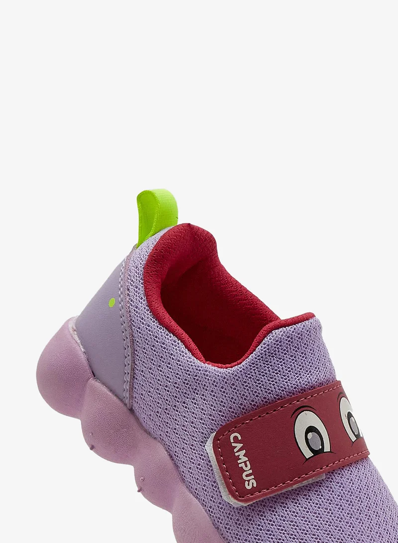 CAMPUS Lavender/Rani Campus Girls' Slip-On Sneakers – Lightweight, No-Lace, Flexible – Lavender/Pink  | Best Price UAE