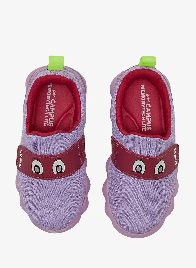CAMPUS Lavender/Rani Campus Girls' Slip-On Sneakers – Lightweight, No-Lace, Flexible – Lavender/Pink  | Best Price UAE