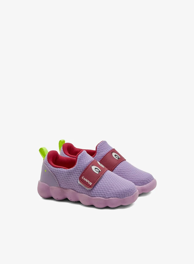 CAMPUS Lavender/Rani Campus Girls' Slip-On Sneakers – Lightweight, No-Lace, Flexible – Lavender/Pink  | Best Price UAE