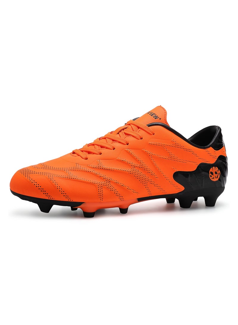 Sky View Unisex Sizes Soccer Cleats with Lace-Up FG sole spikes for Training Athletic Outdoor/Indoor ground Comfortable Lightweight and Durable for Men,Women,Football Training Sneakers - Image 1