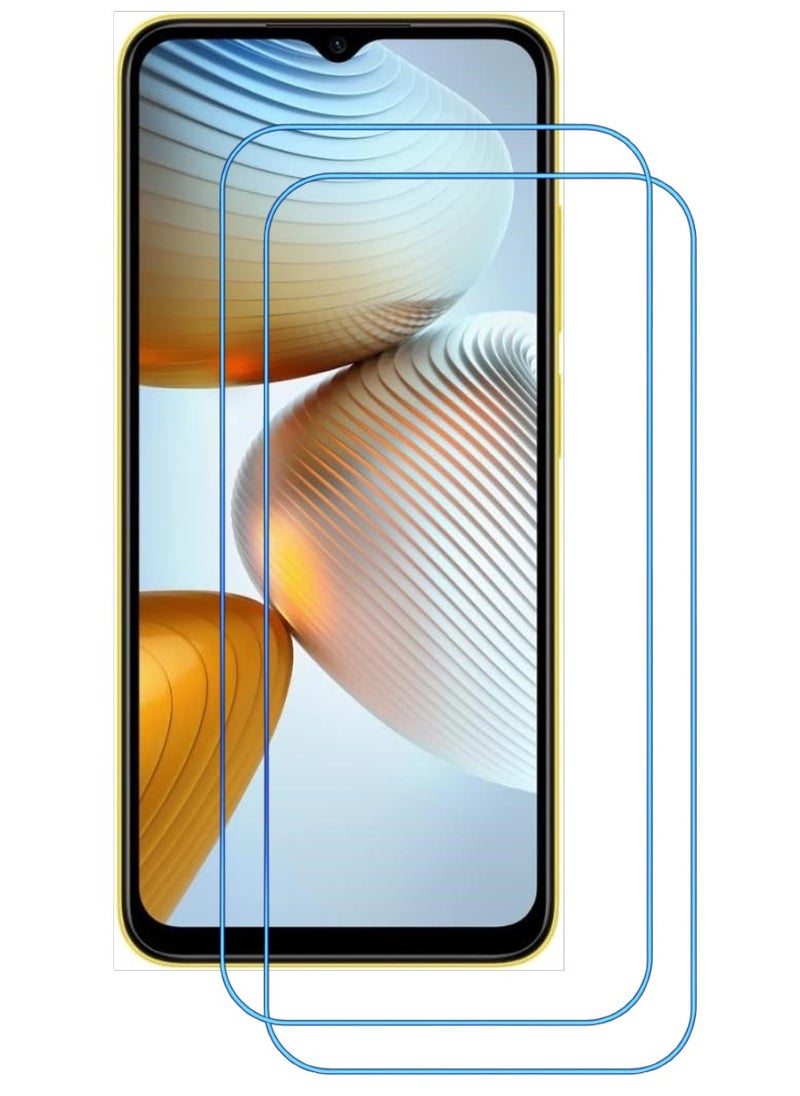 ACLIX 2 Pieces Antistatic ESD Dustproof Premium Quality High Definition Clear Tempered Glass Screen Protector Designed For Xiaomi Poco M4 5G - Image 1