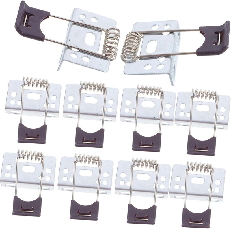10Pcs Spring Clips for Recessed Lights Quick Installation Easy Replacement Ceiling Fixtures - Image 1
