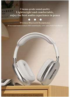 Marakoko Headphones with clear sound quality. Fast Bluetooth 5.3 headphones. Distinctive design. Wireless headphones similar to Apple. Wireless headphones with a noise-canceling microphone. Wireless headphones with stereo sound. Wireless Bluetooth headphones with an external memory port. Sound-isolating headphones from the Maracoco brand, model MA-EP98.  - Image 5